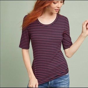 Anthropologie Pure + Good Striped Top